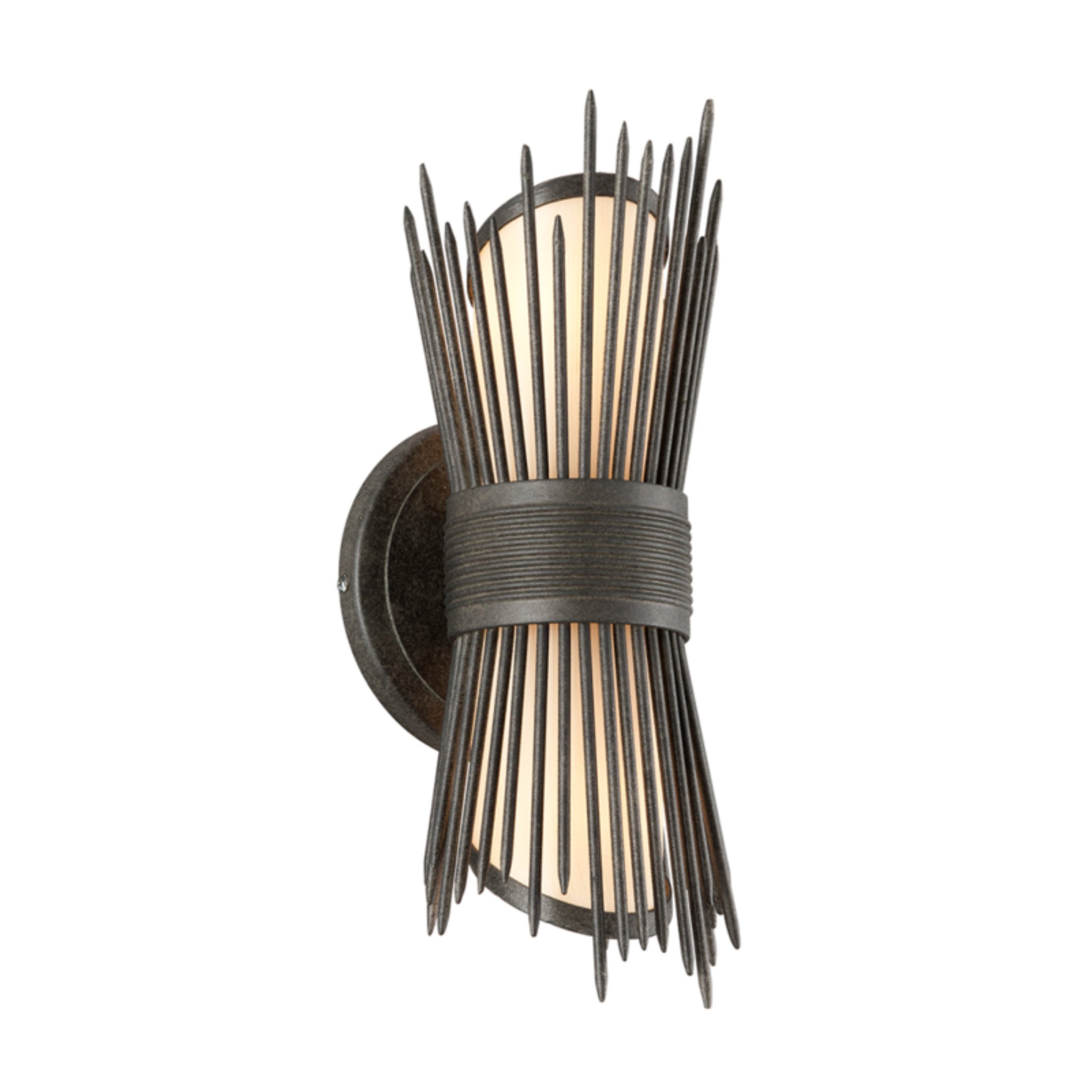 Blink 2 Light Wall Sconce in French Iron