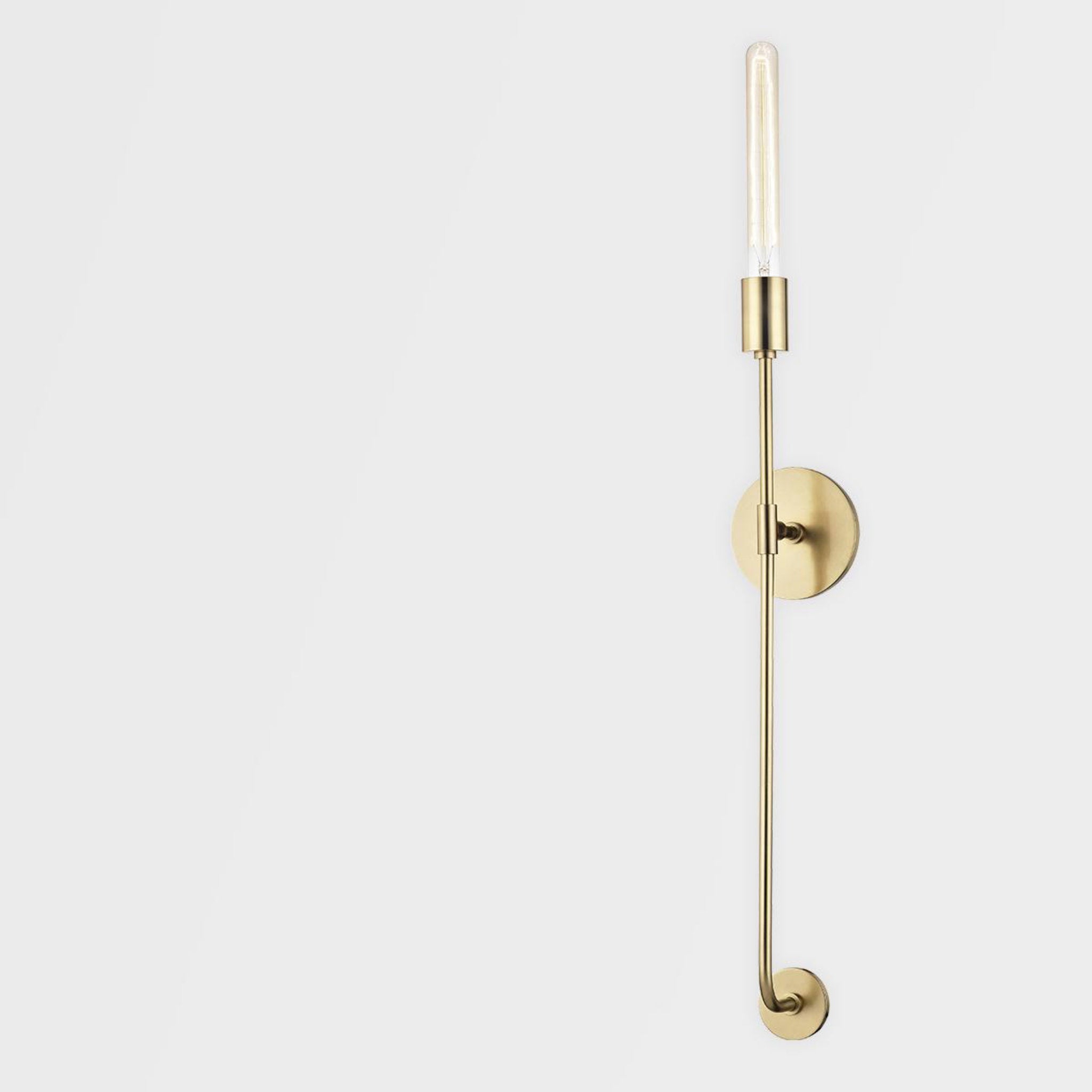 Dylan 1-Light Wall Sconce in Aged Brass