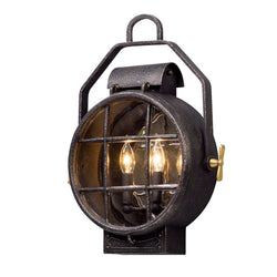 Point Lookout 2 Light Wall Sconce in Aged Pewter