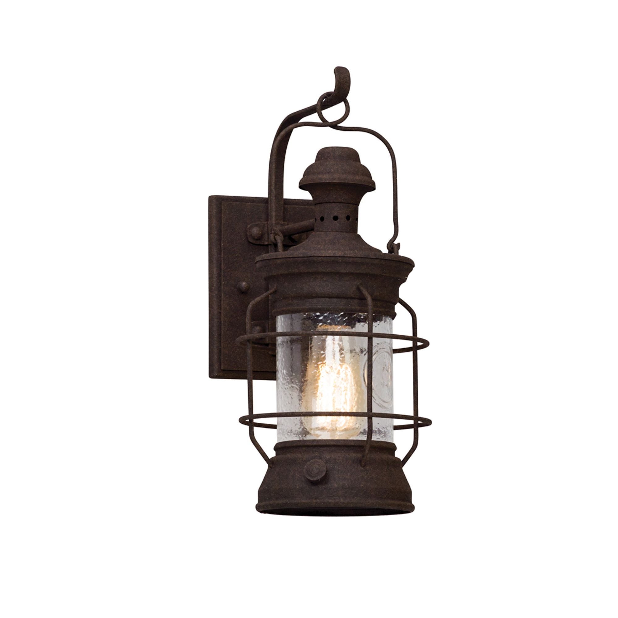 Atkins Wall Sconce 1-Light Outdoor LED in  Heritage Bronze 6.75L x 6.75W x 15.5H