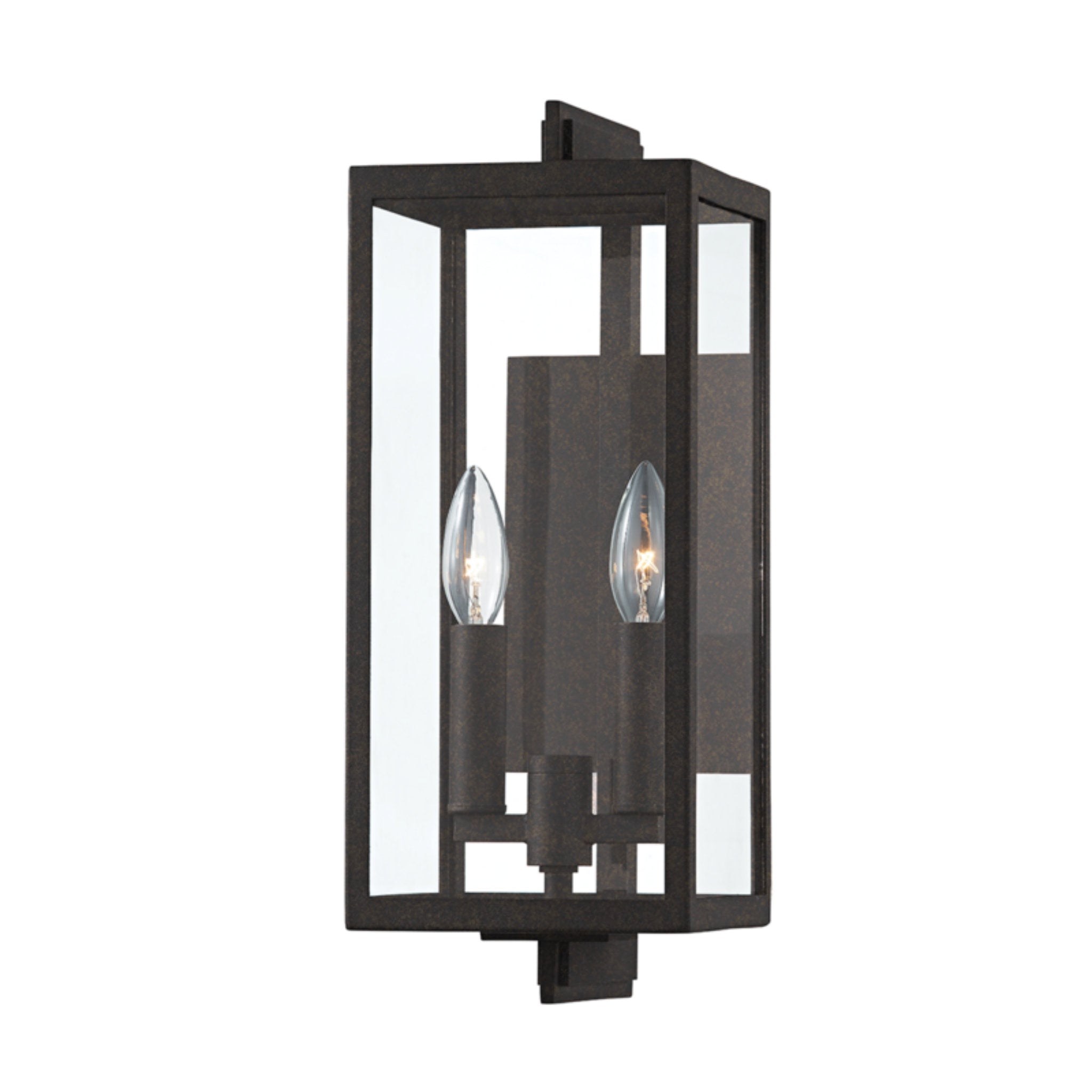 Nico 2 Light Wall Sconce in French Iron