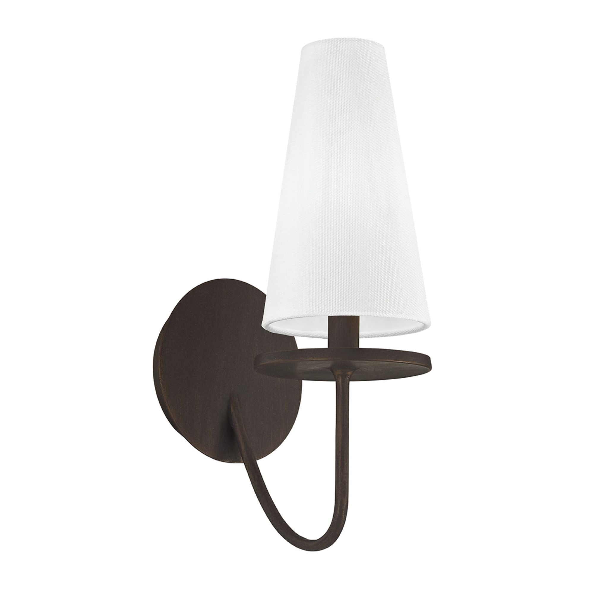 Marcel Wall Sconce 1-Light LED in  Textured Bronze 5.5L x 5.5W x 14.25H