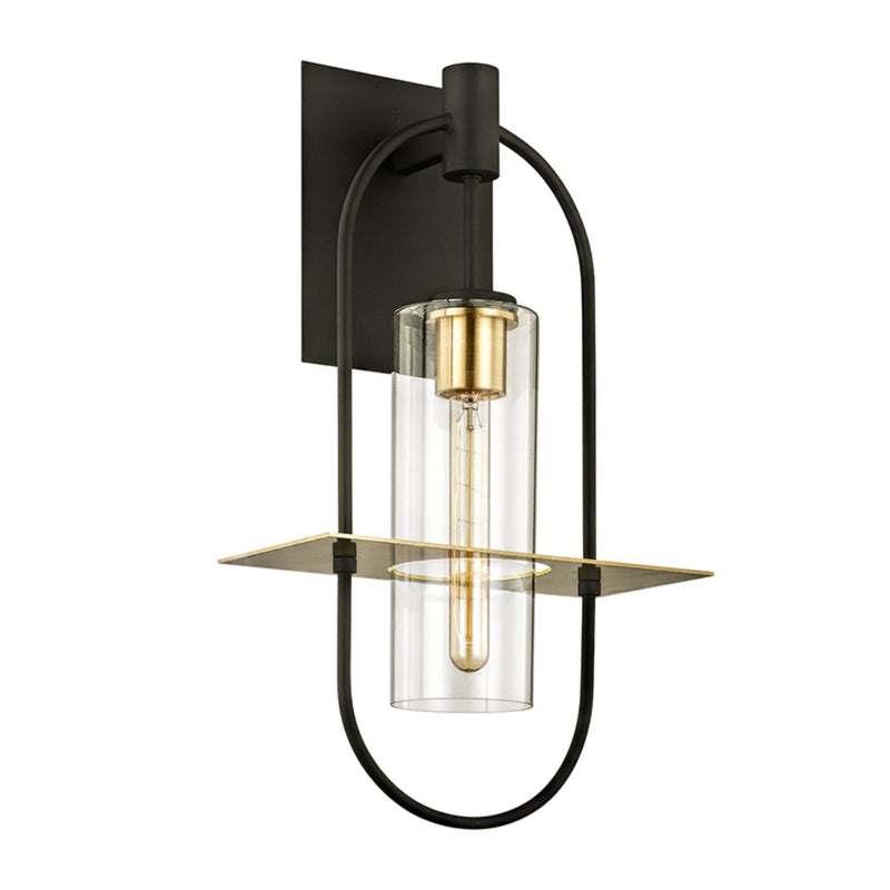 Smyth 1 Light Wall Sconce in Textured Bronze