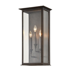 Chauncey 3 Light Wall Sconce in Vintage Bronze