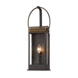 Holmes 1 Light Wall Sconce in Bronze And Brass