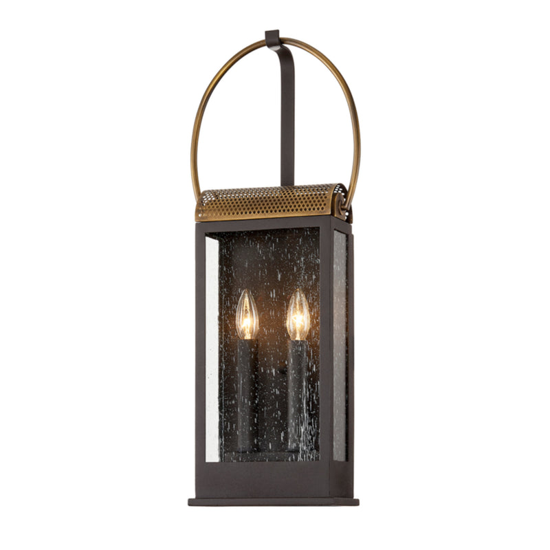 Holmes 2 Light Wall Sconce in Holmes Bronze/Brass