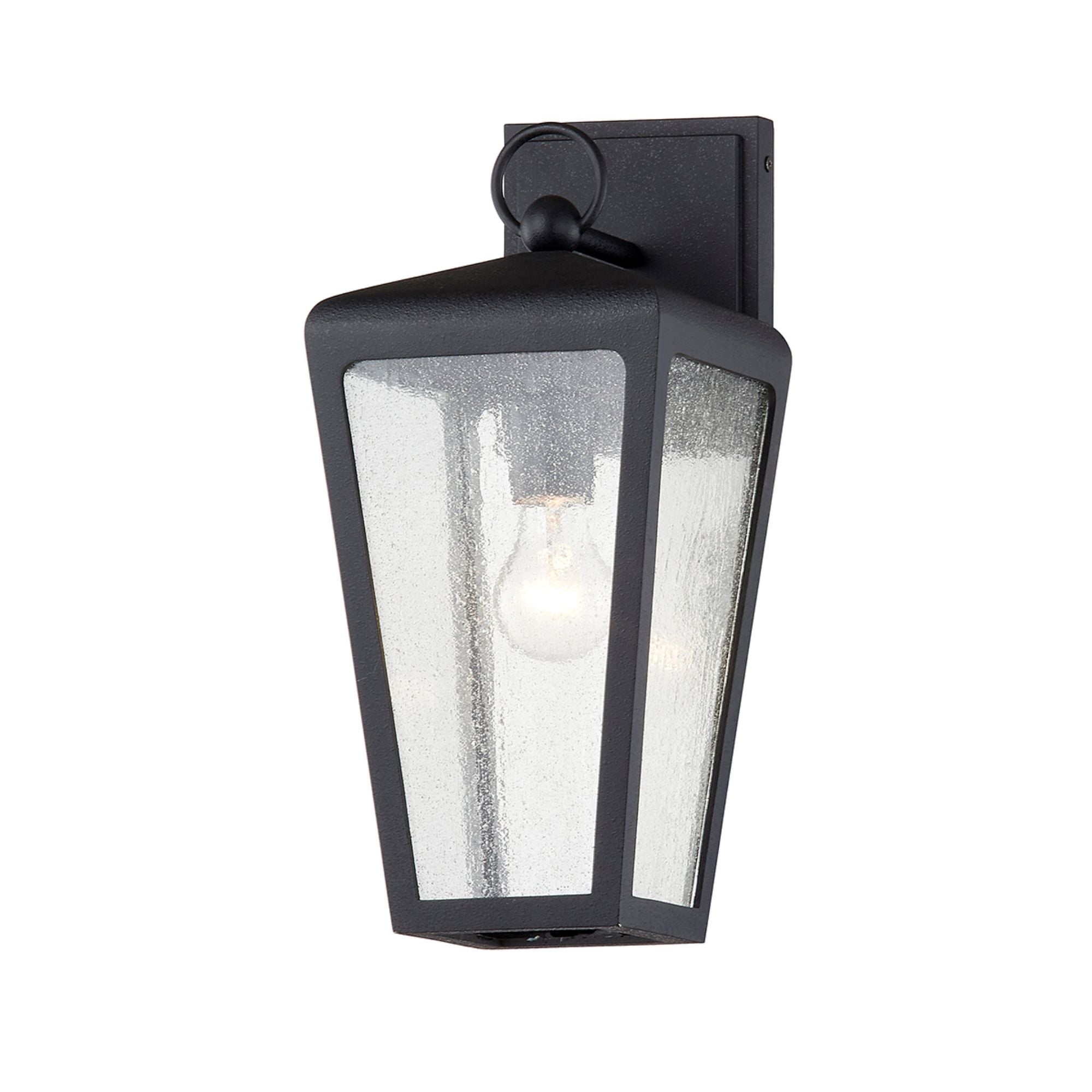 Mariden Wall Sconce 1-Light Outdoor LED in  Textured Iron 7L x 7W x 16H