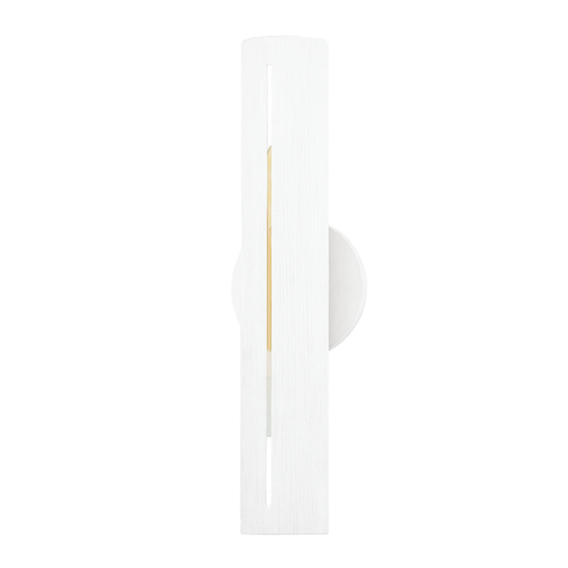 Brandon 2 Light Wall Sconce in Gesso White