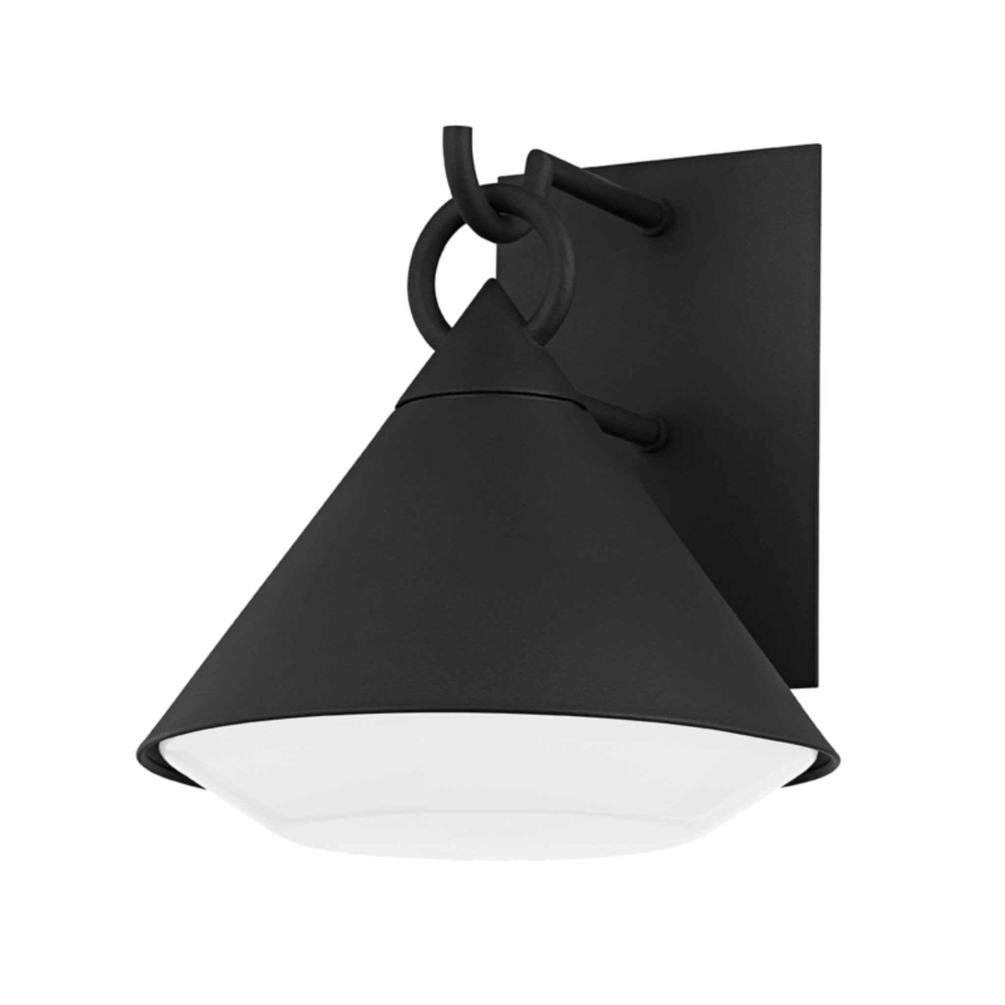 Catalina Wall Sconce 1-Light Outdoor LED in  Textured Black 11.5L x 11.5W x 12.75H