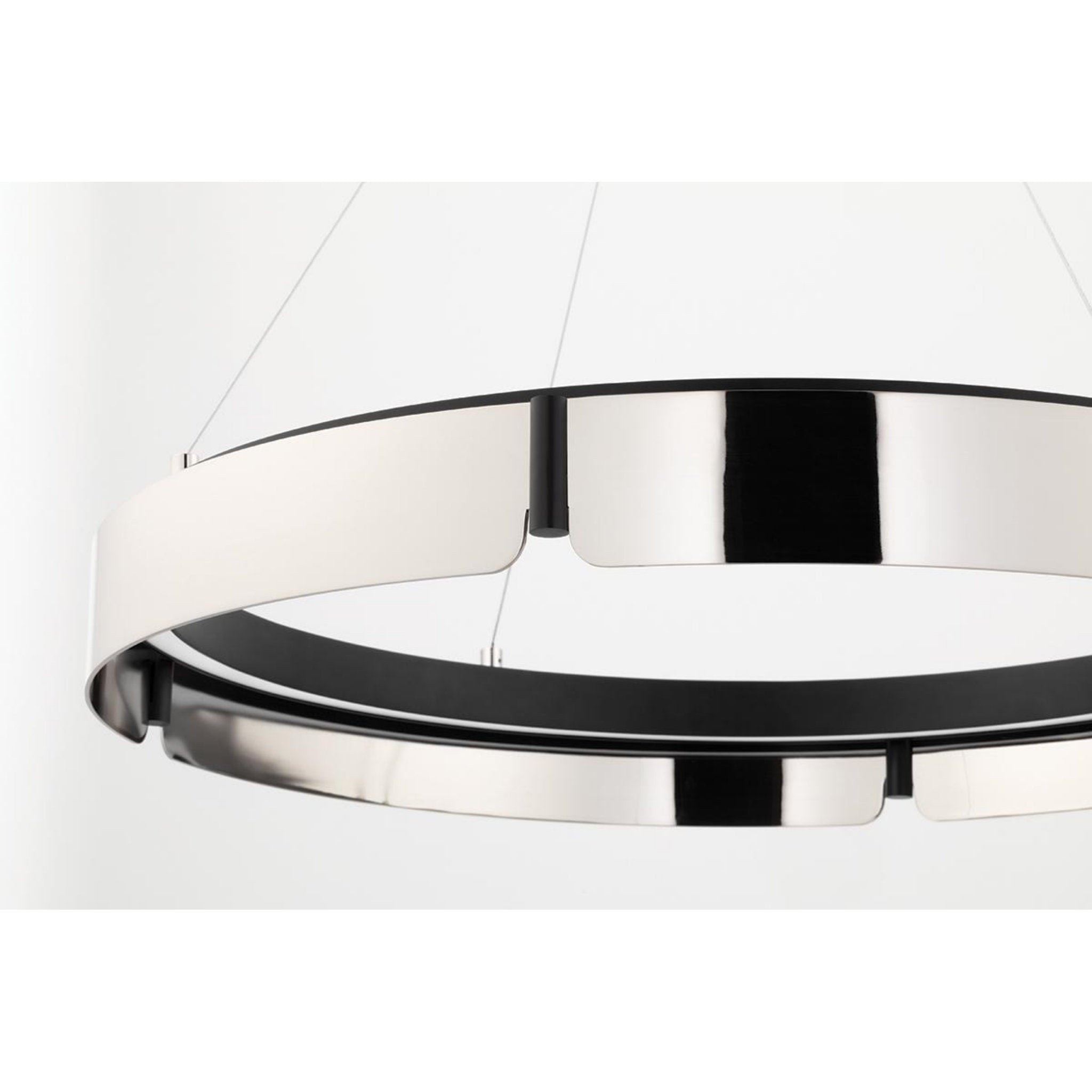 Tribeca 0-Light Chandelier in Burnished Nickel 32.75W x 5H