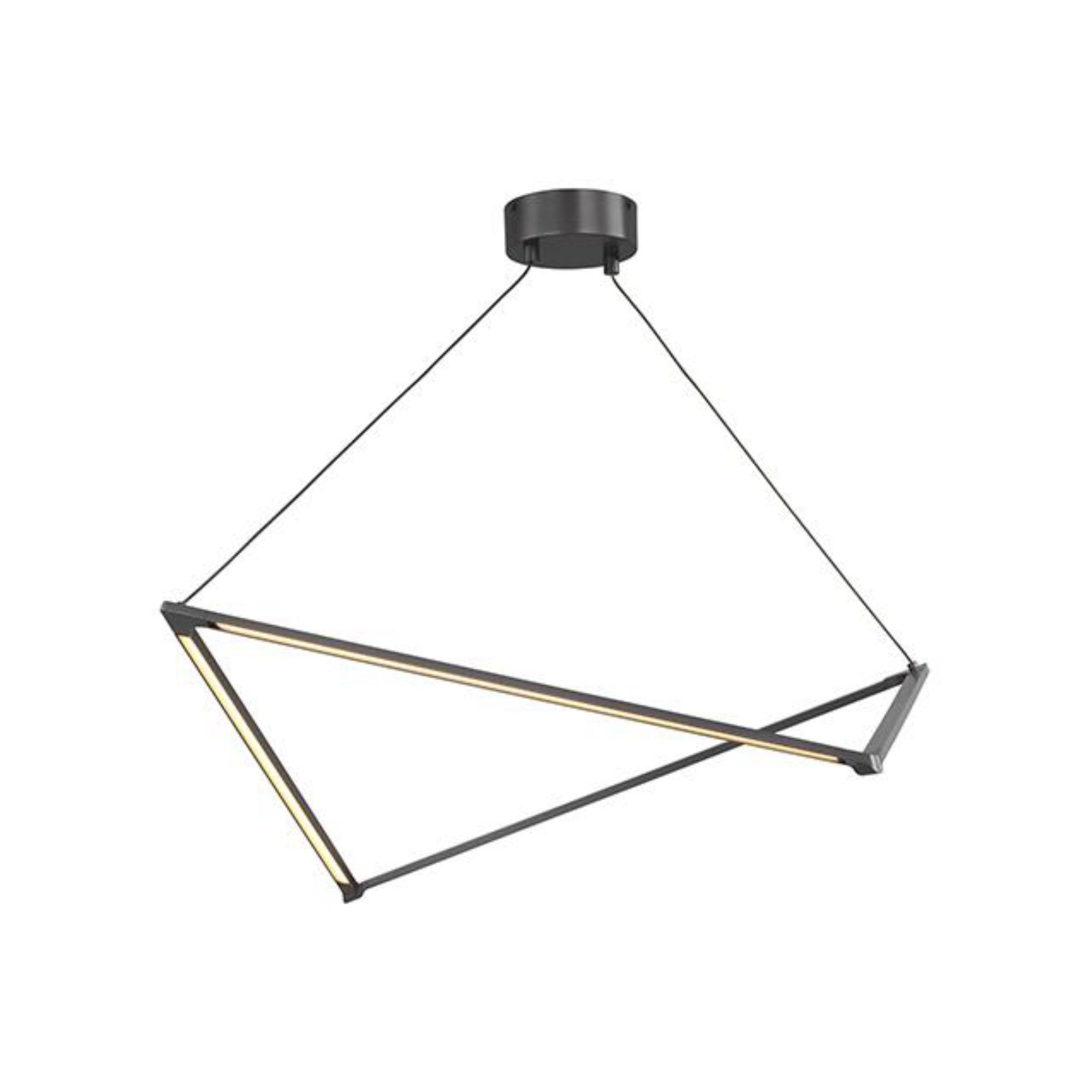 Balto Linear Suspension Linear Suspension 1-Light LED 3000K Gunmetal
