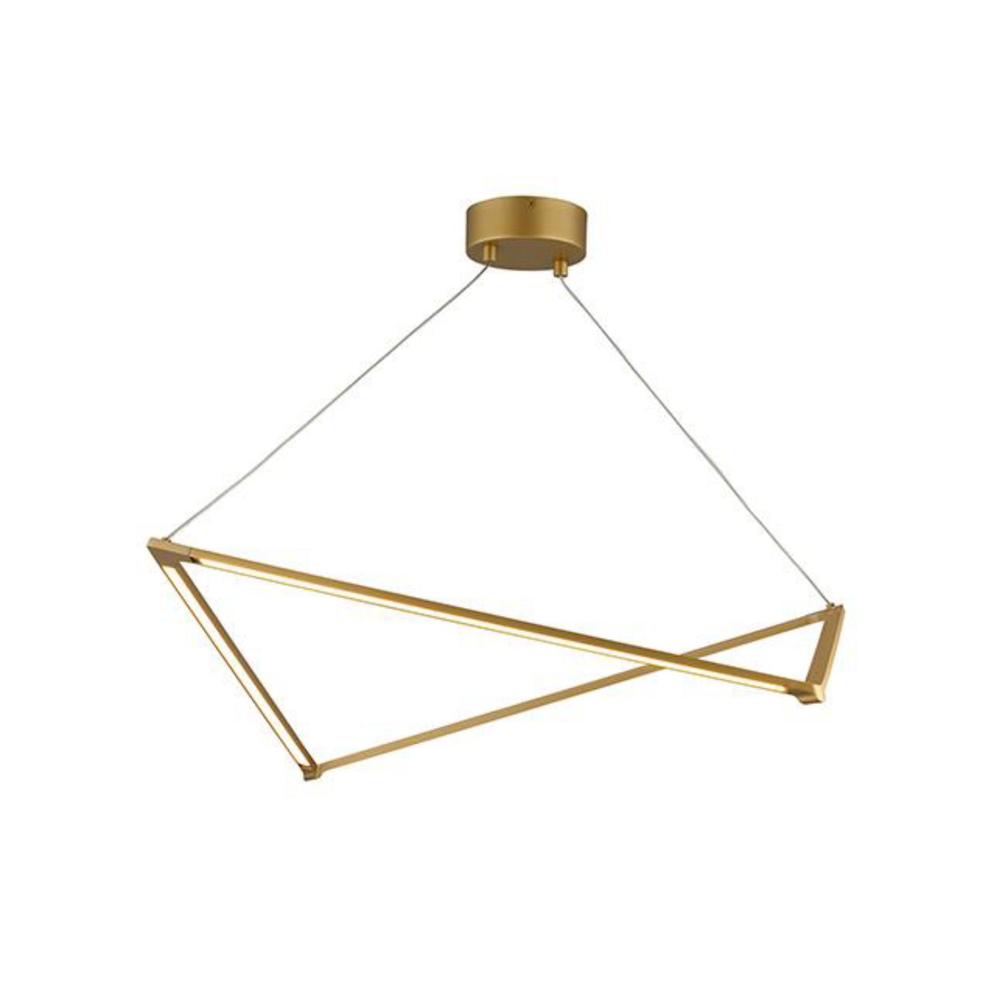 Balto Linear Suspension Linear Suspension 1-Light LED 3000K Satin Gold