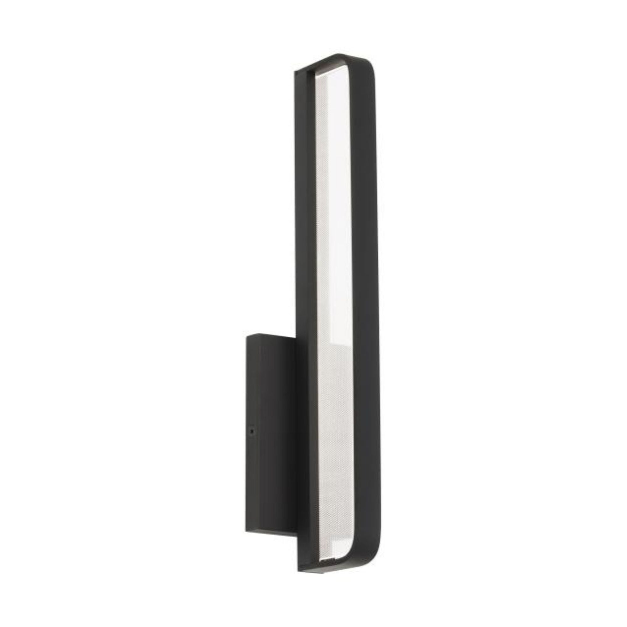 Banda 13 Wall/Bath Chandeliers 1-Light LED 3000K Matte Black by Sean Lavin