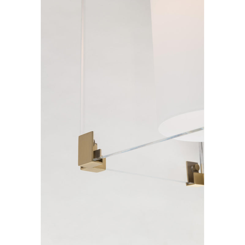 Achilles 3 Light Linear in Polished Nickel