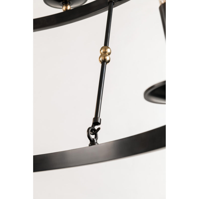 Allendale 10 Light Linear in Aged Old Bronze