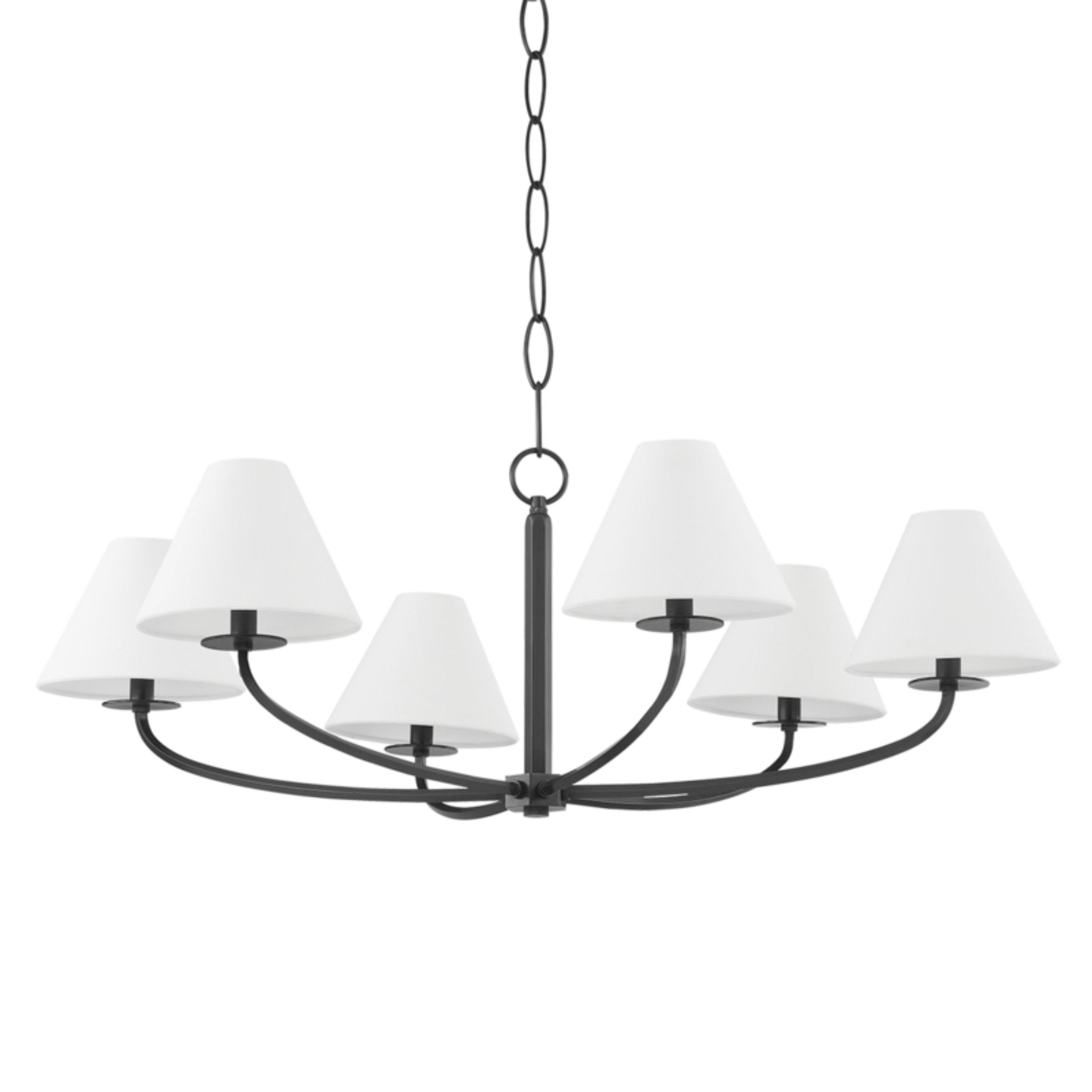 Stacey 6-Light Chandelier in  Old Bronze by  Becki Owens 40.25L x 40.25W x 14.5H