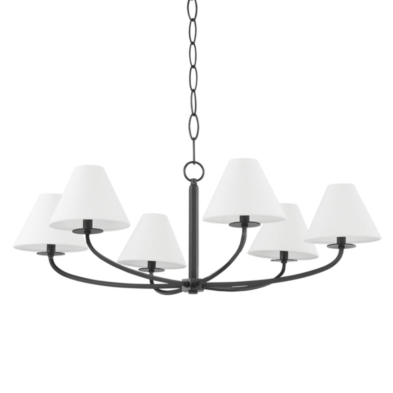 Stacey 6 Light Chandelier in Old Bronze by Becki Owens