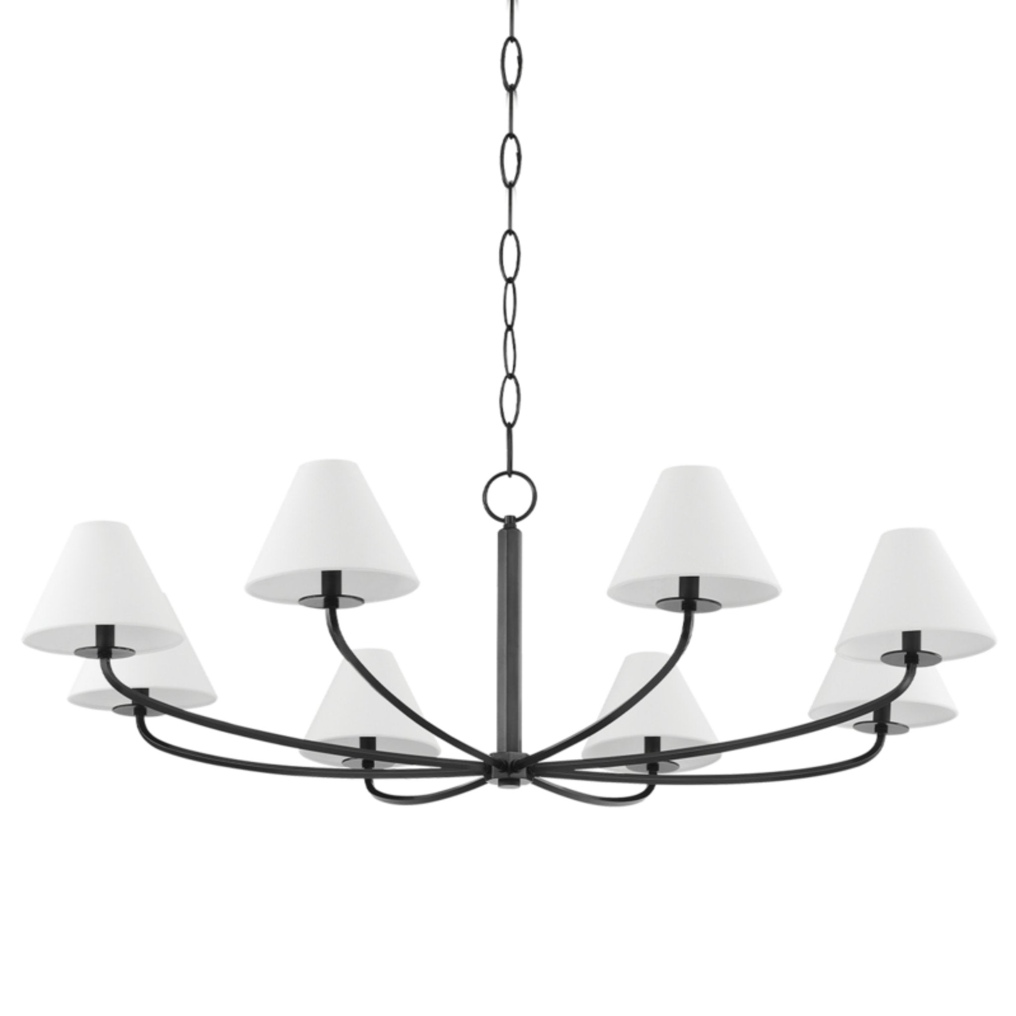 Stacey 8 Light Chandelier in Old Bronze by Becki Owens