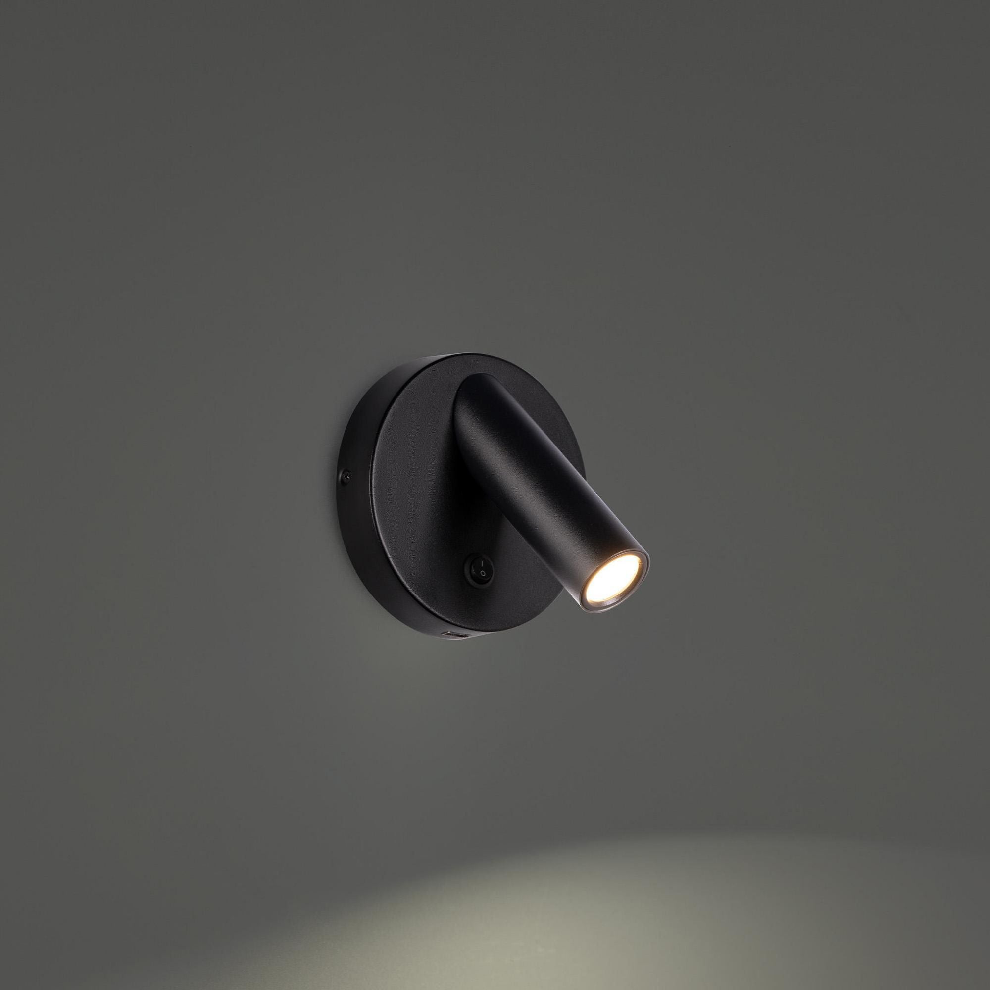 Aspire 5in LED Reading Light 3000K in Black
