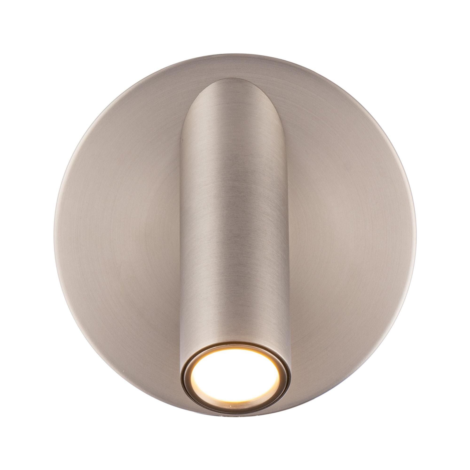 Aspire 5in LED Reading Light 3000K in Brushed Nickel