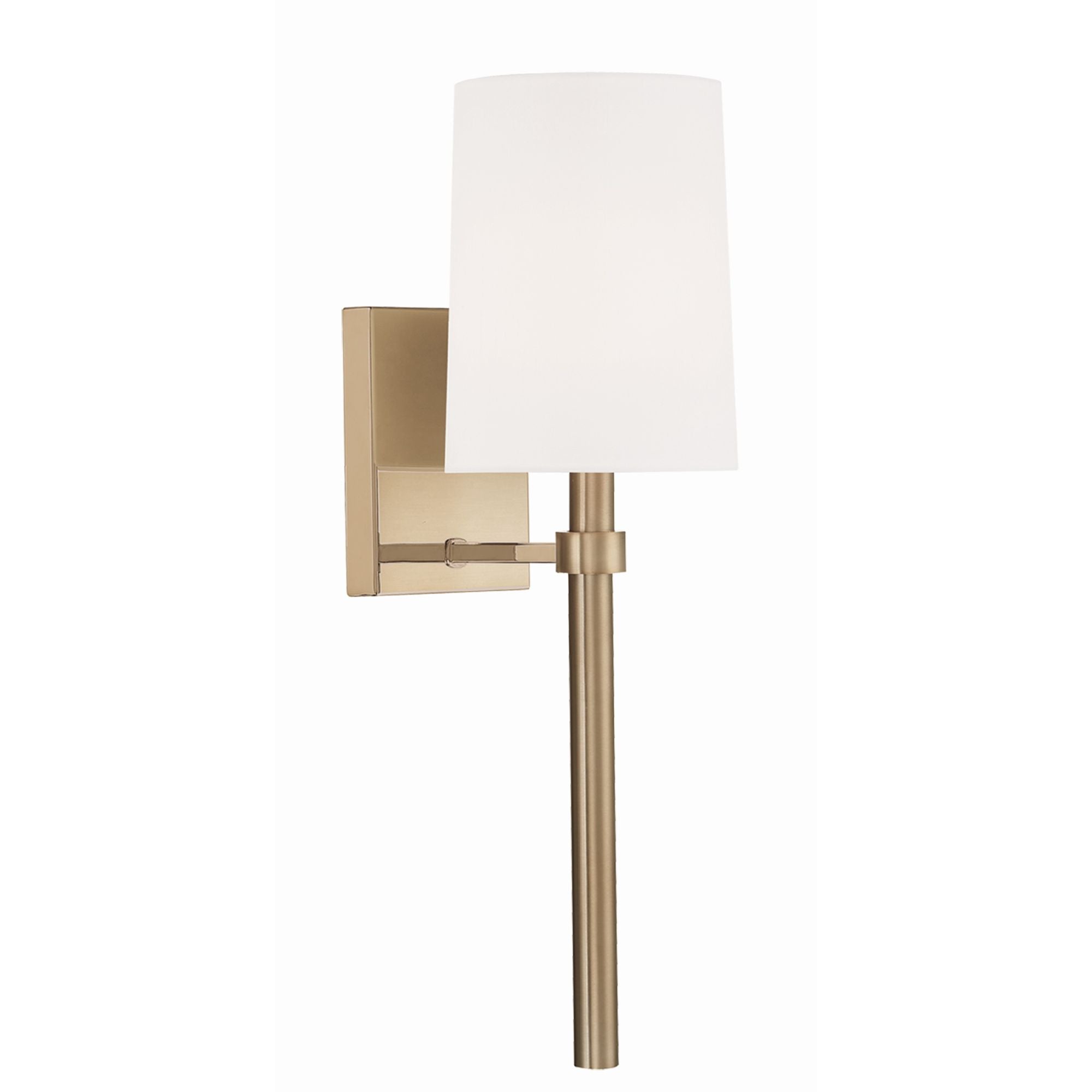 Bromley 5.5'' Vibrant Gold Sconce Gold 5.5"W x 18.5"H x 7.25"D
