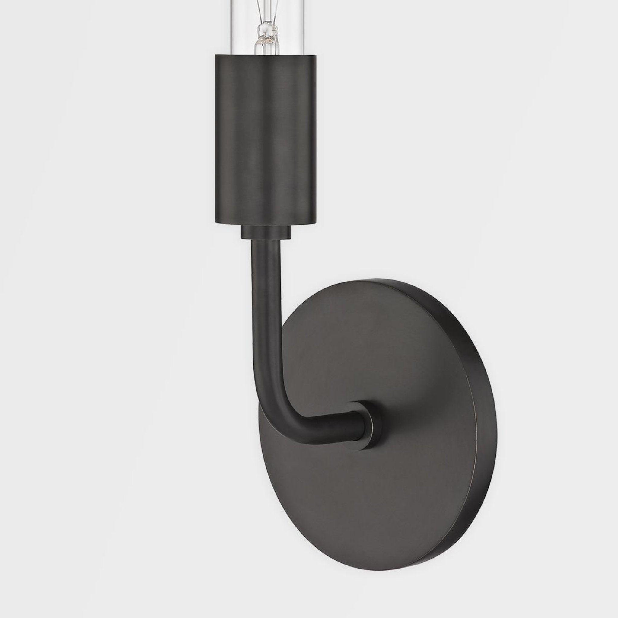 Ava 1-Light Wall Sconce in  Aged Brass 4.75L x 4.75W x 16.75H