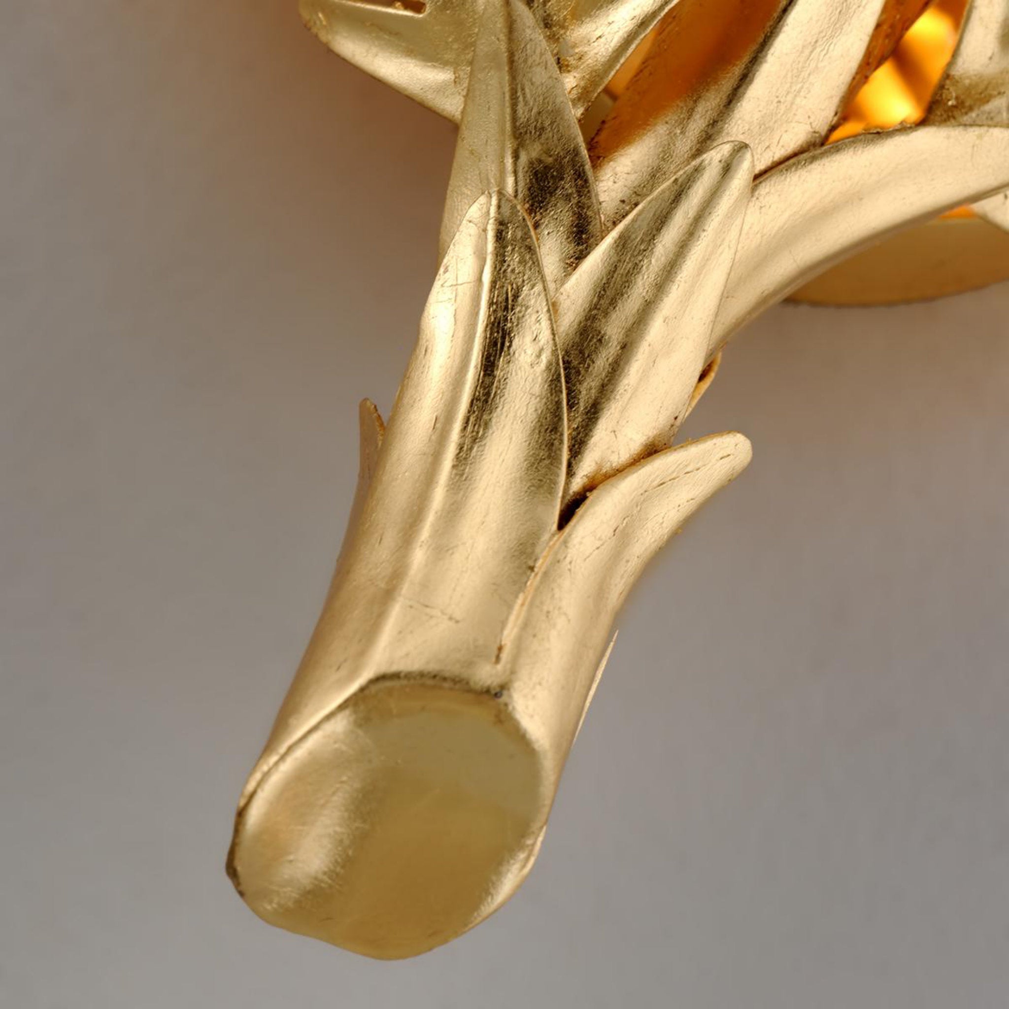 Tropicale 2-Light Wall Sconce in  Gold Leaf 11.5L x 11.5W x 26.5H