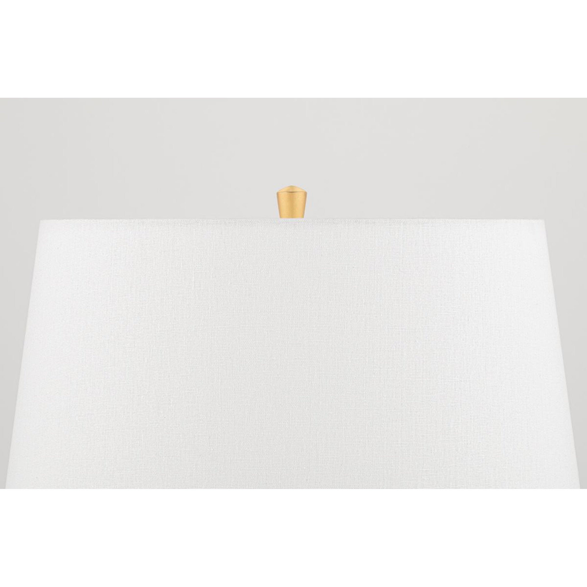 Katonah 1 Light Table Lamp in Gold Leaf