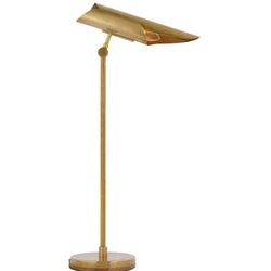 Champalimaud Flore Desk Lamp in Soft Brass