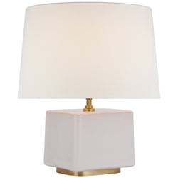 Champalimaud Toco Medium Table Lamp in Ivory with Linen Shade