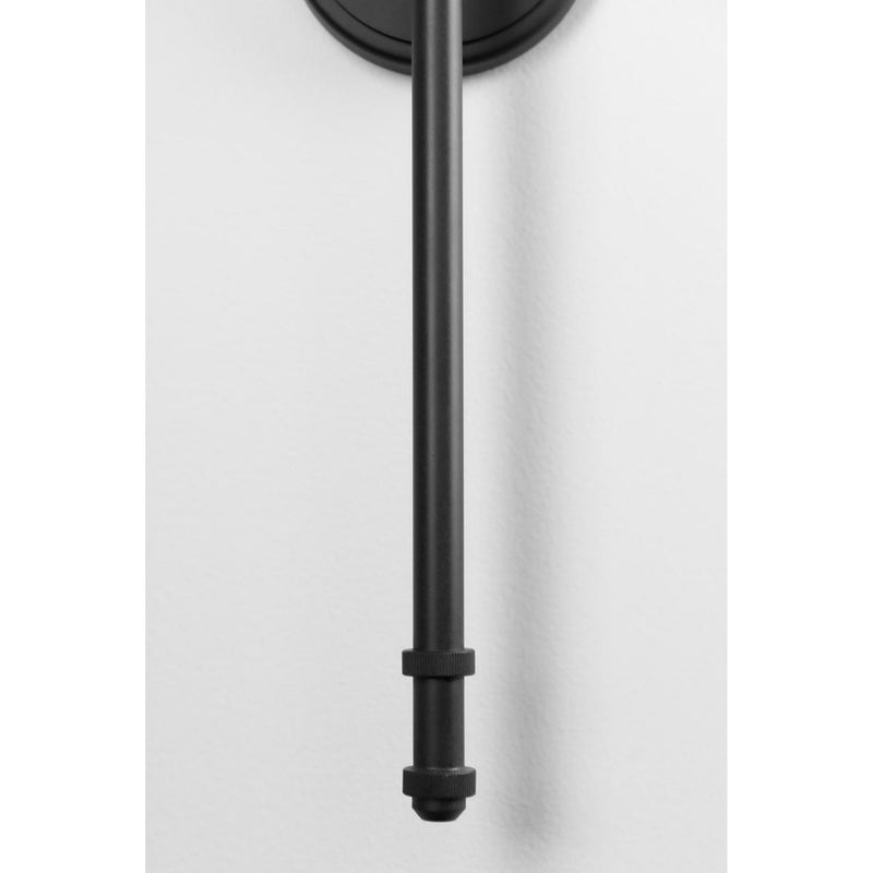 Miller 1 Light Wall Sconce in Satin Iron