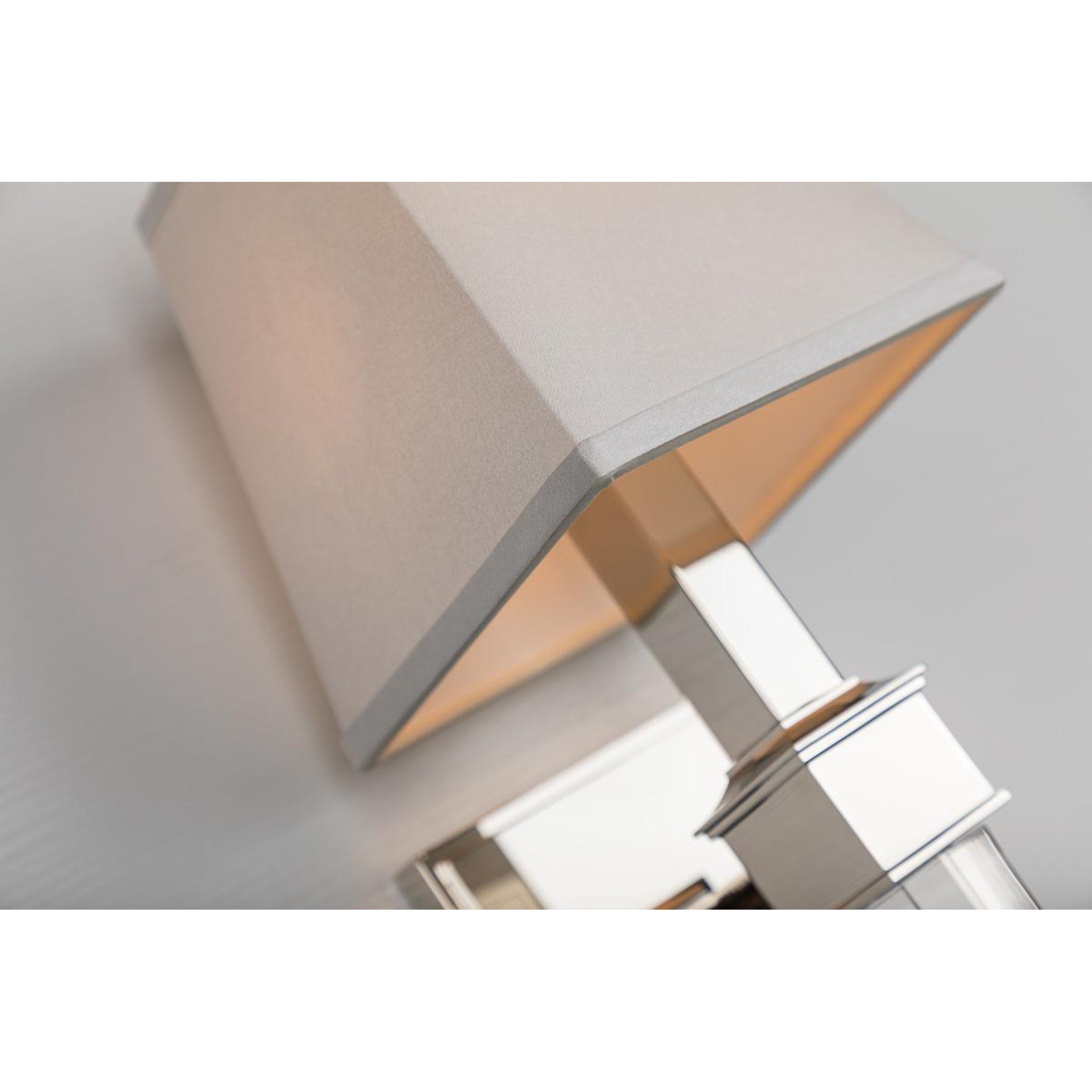 Ruskin 1 Light Wall Sconce in Polished Nickel