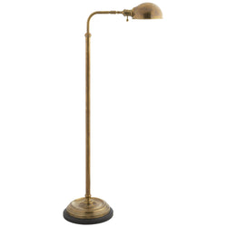 Chapman & Myers Apothecary Floor Lamp in Antique-Burnished Brass