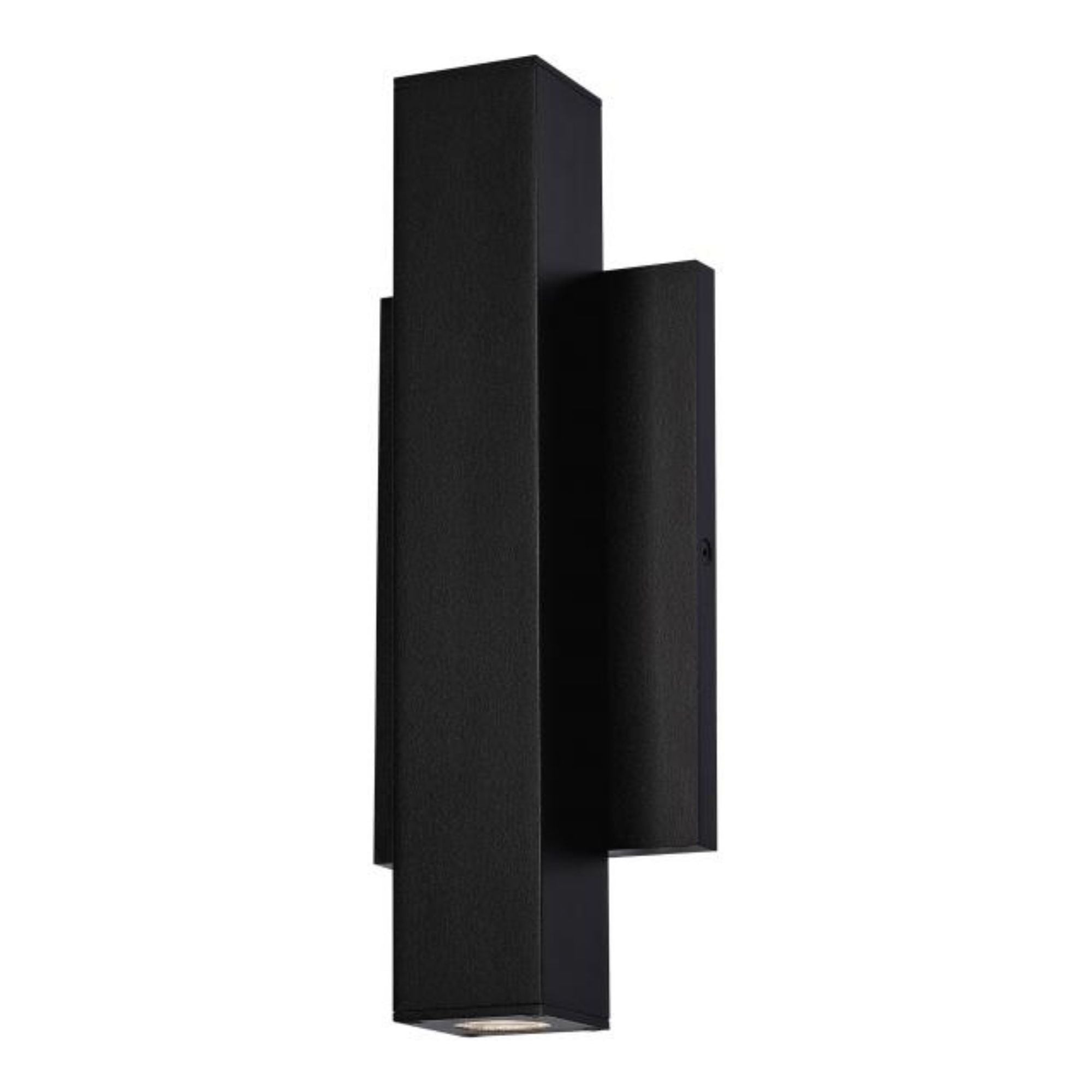 Chara Square 12 Outdoor Wall Outdoor 1-Light LED 3000K Black by Sean Lavin