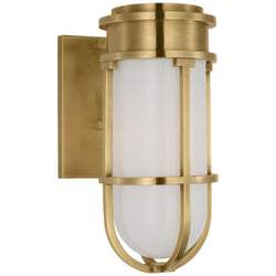 Chapman & Myers Gracie Tall Bracketed Sconce in Antique-Burnished