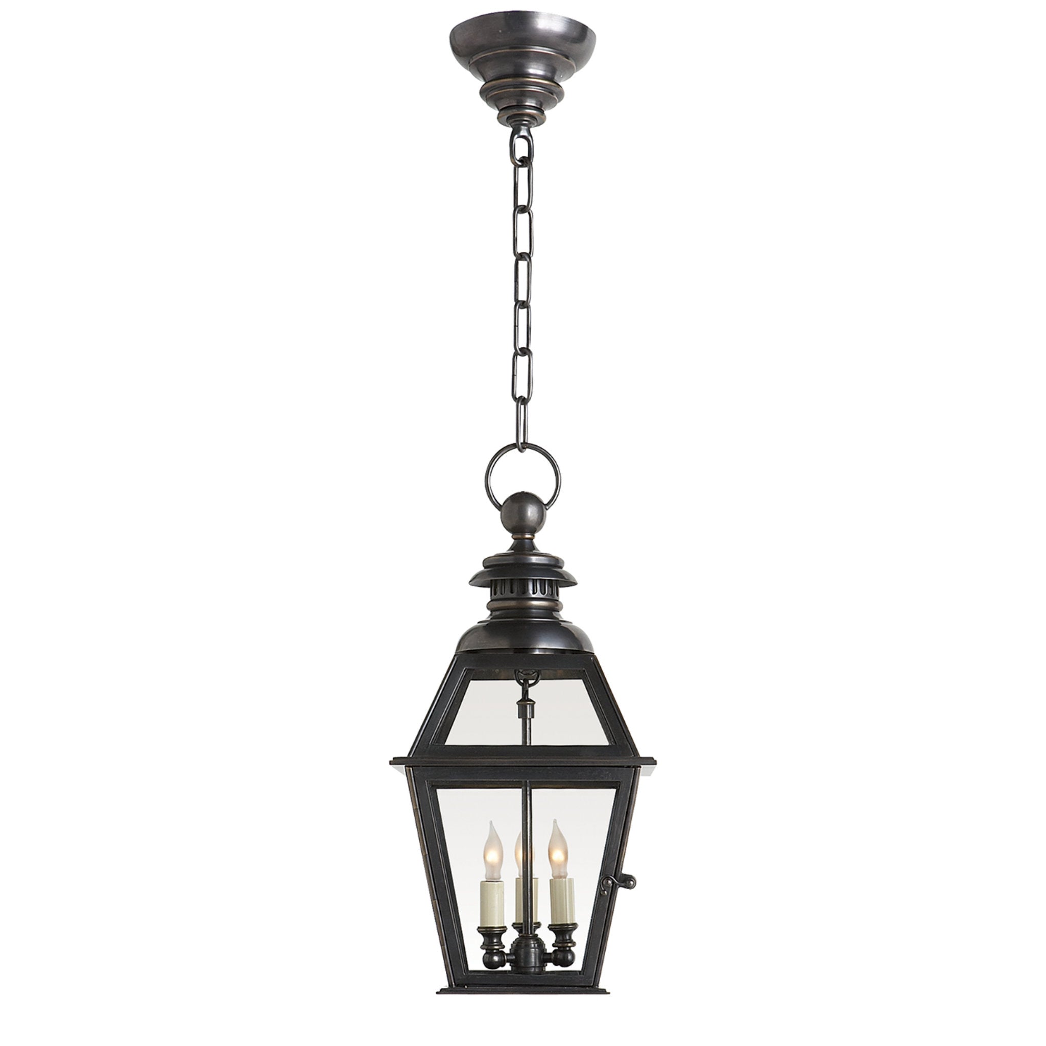 Visual Comfort CHO 5003BZ Chapman & Myers Chelsea Medium Hanging Lantern in Bronze - Open Box