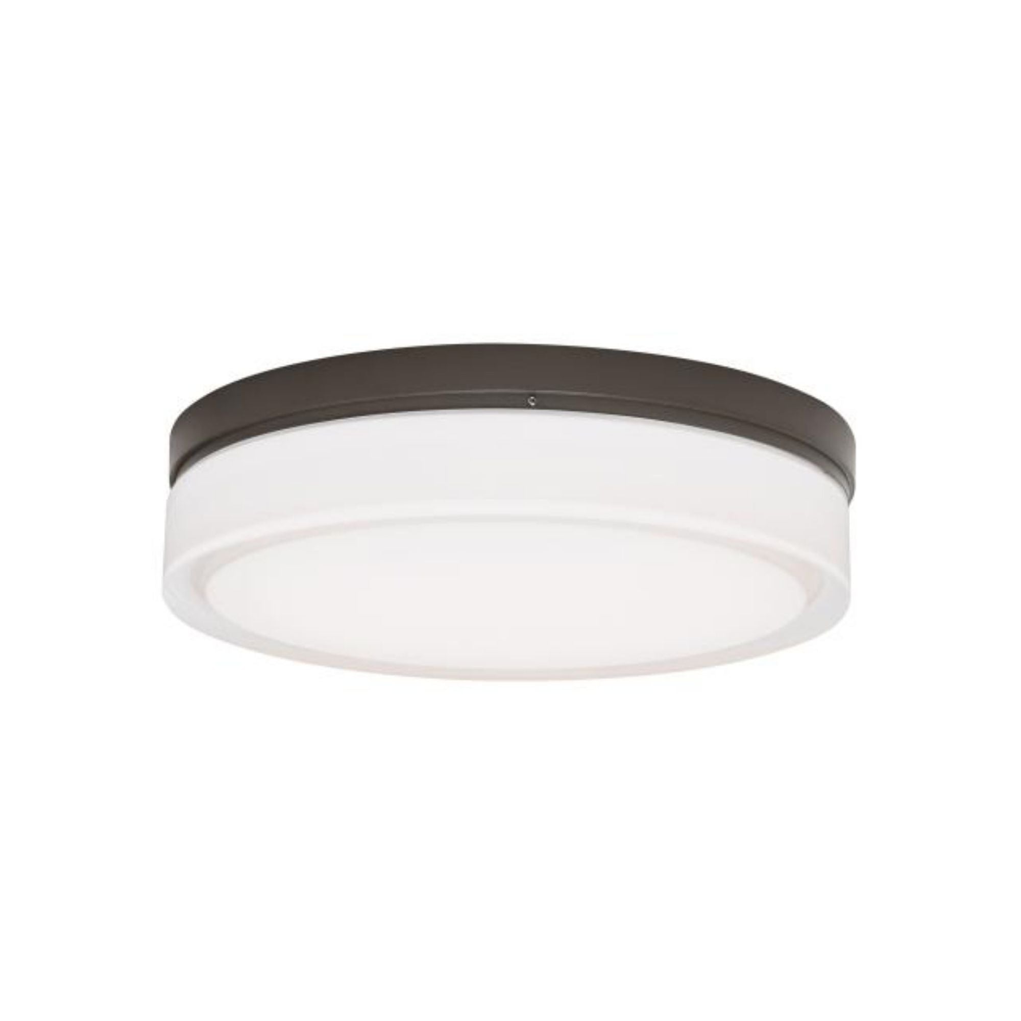 Cirque Large Flush Mount Flush & Semi-Flush Mount, Wall Collection 1-Light LED 2700K Antique Bronze by Sean Lavin