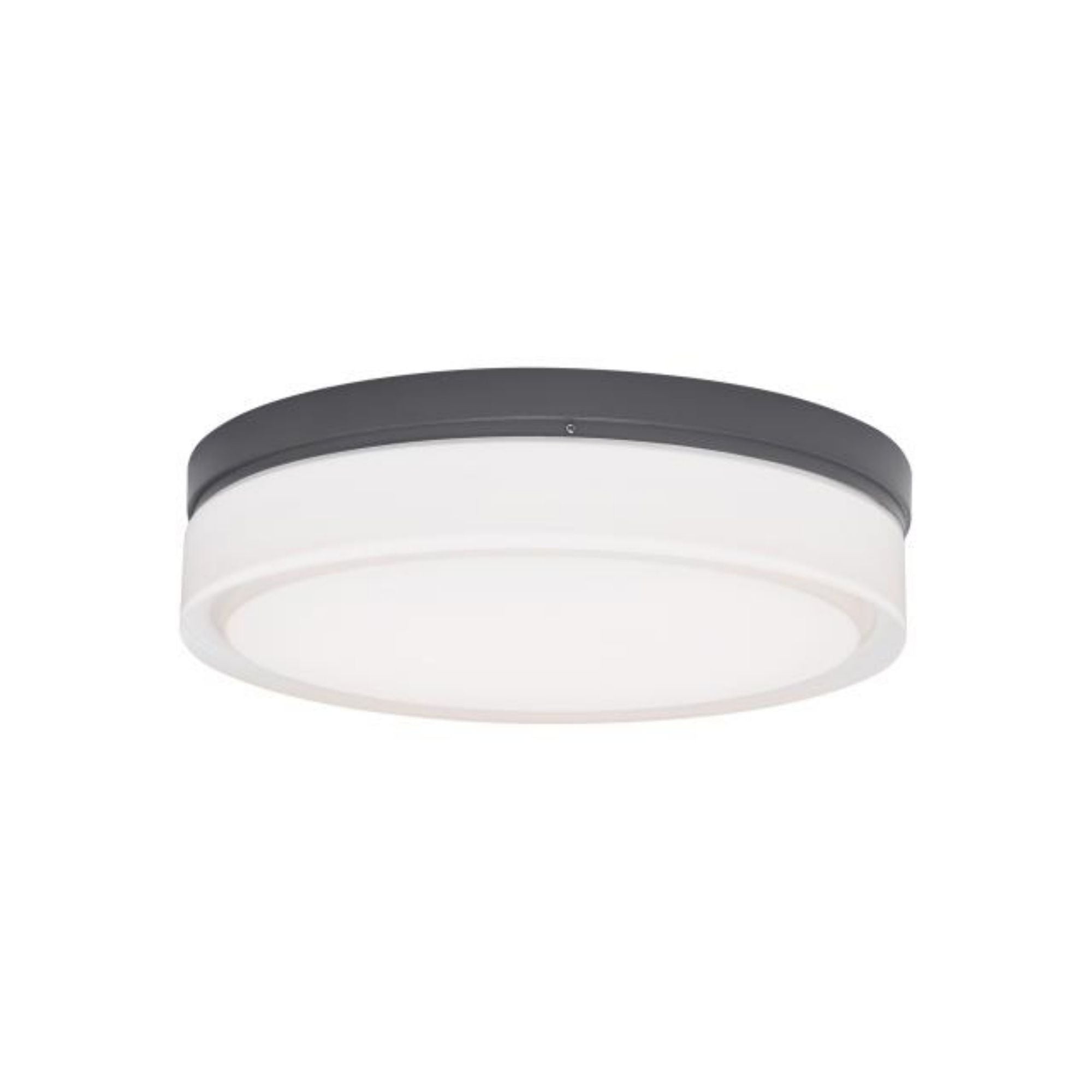 Cirque Large Outdoor Wall/Flush Mount Outdoor 1-Light LED 3000K Charcoal by Sean Lavin