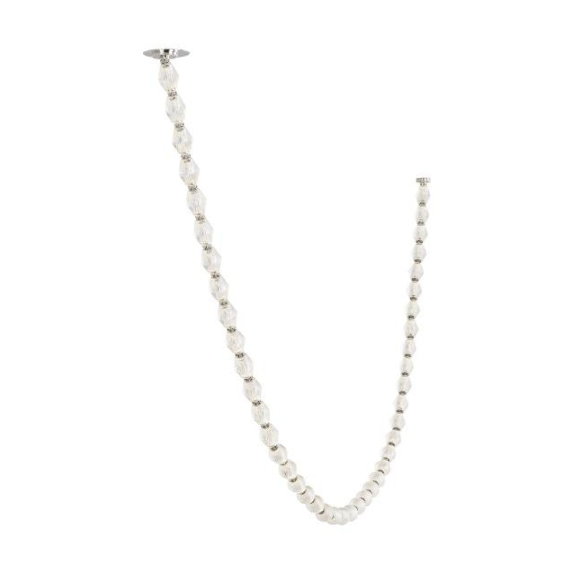 Collier 132 Chandelier Chandeliers 1-Light LED 2700K Polished Nickel by Sean Lavin