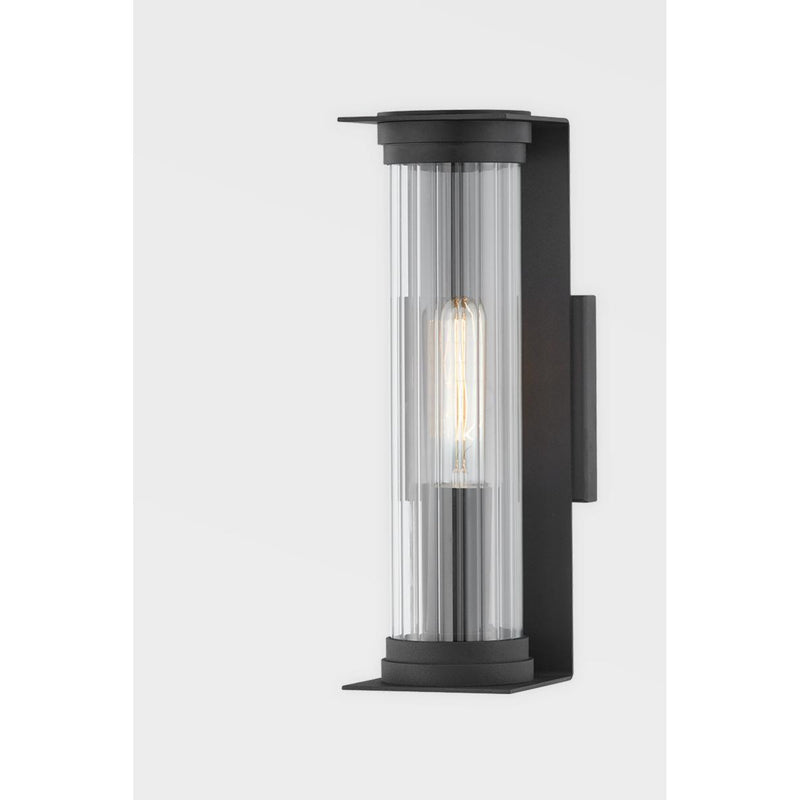 Presley 1 Light Wall Sconce in Textured Black