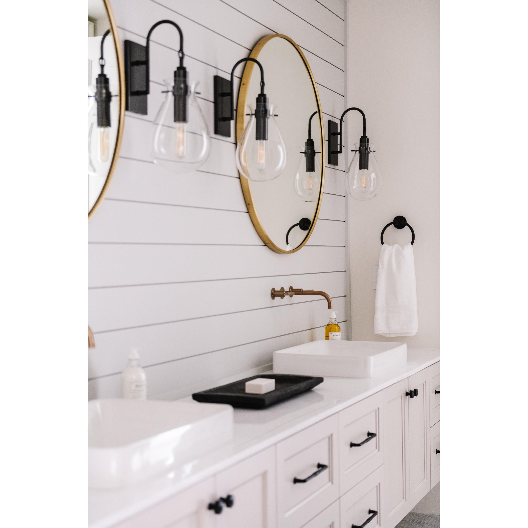 Ivy 1-Light Wall Sconce in  Old Bronze by  Becki Owens 7.5L x 7.5W x 18H