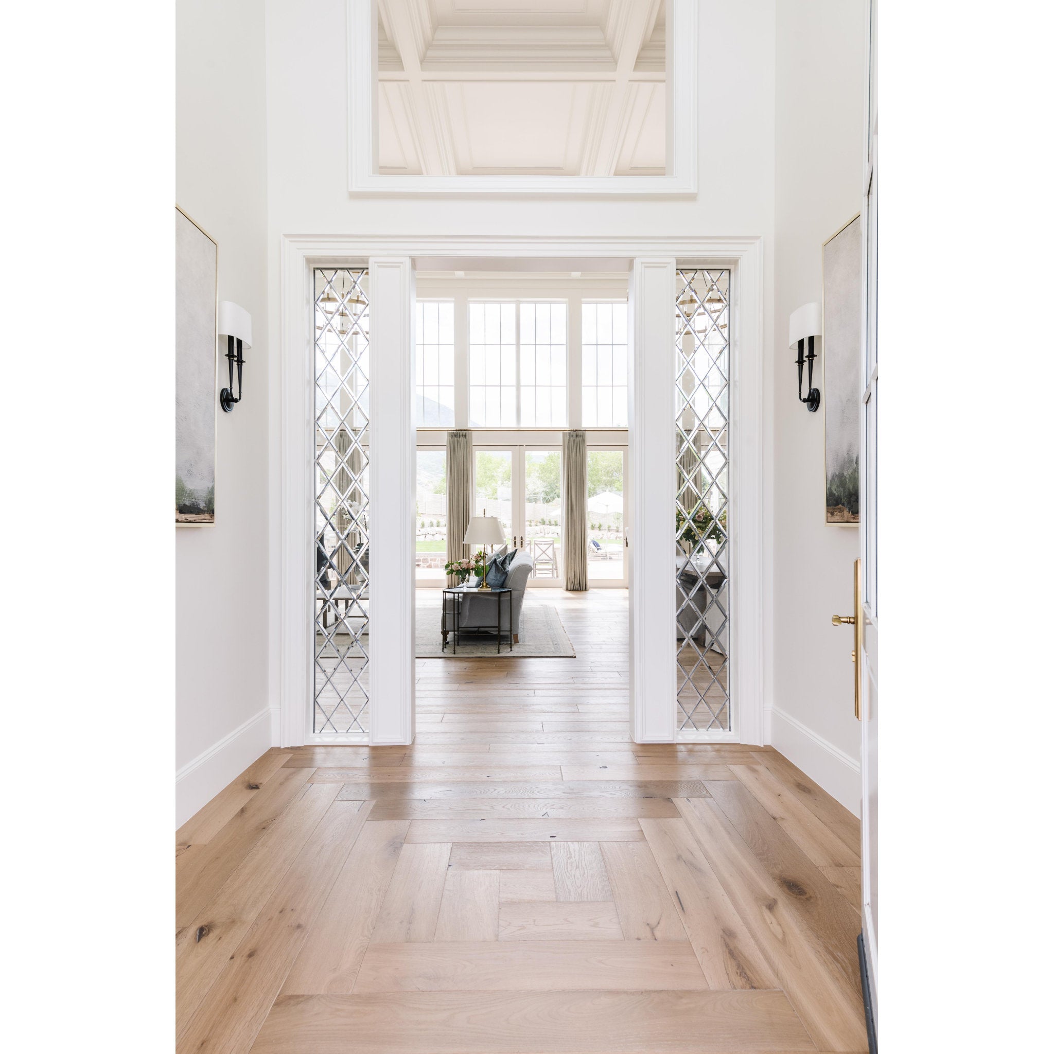 Lourdes 2-Light Wall Sconce in  Old Bronze 9.5L x 9.5W x 19H