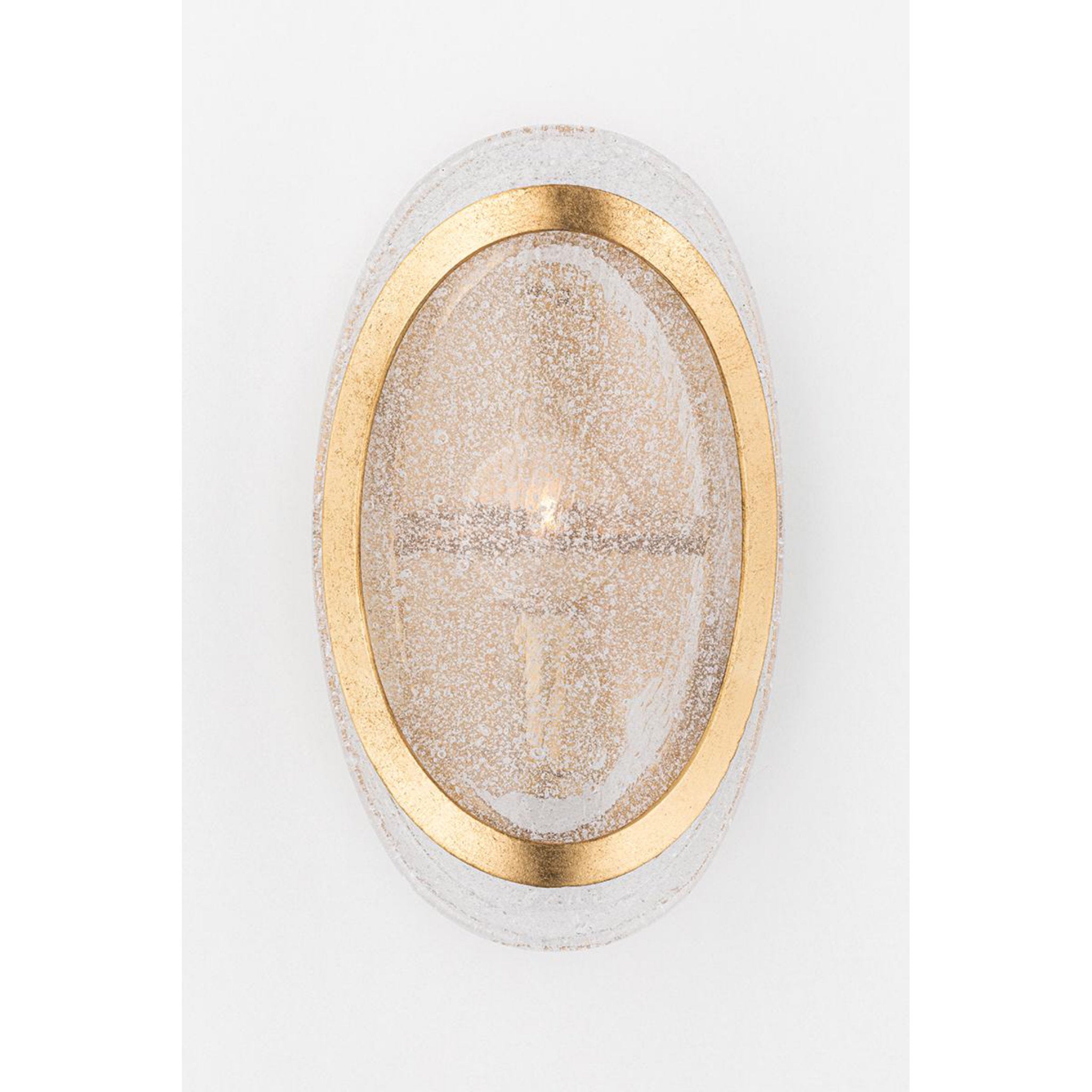 Danes 1-Light Wall Sconce in  Vintage Gold Leaf 6L x 6W x 10H