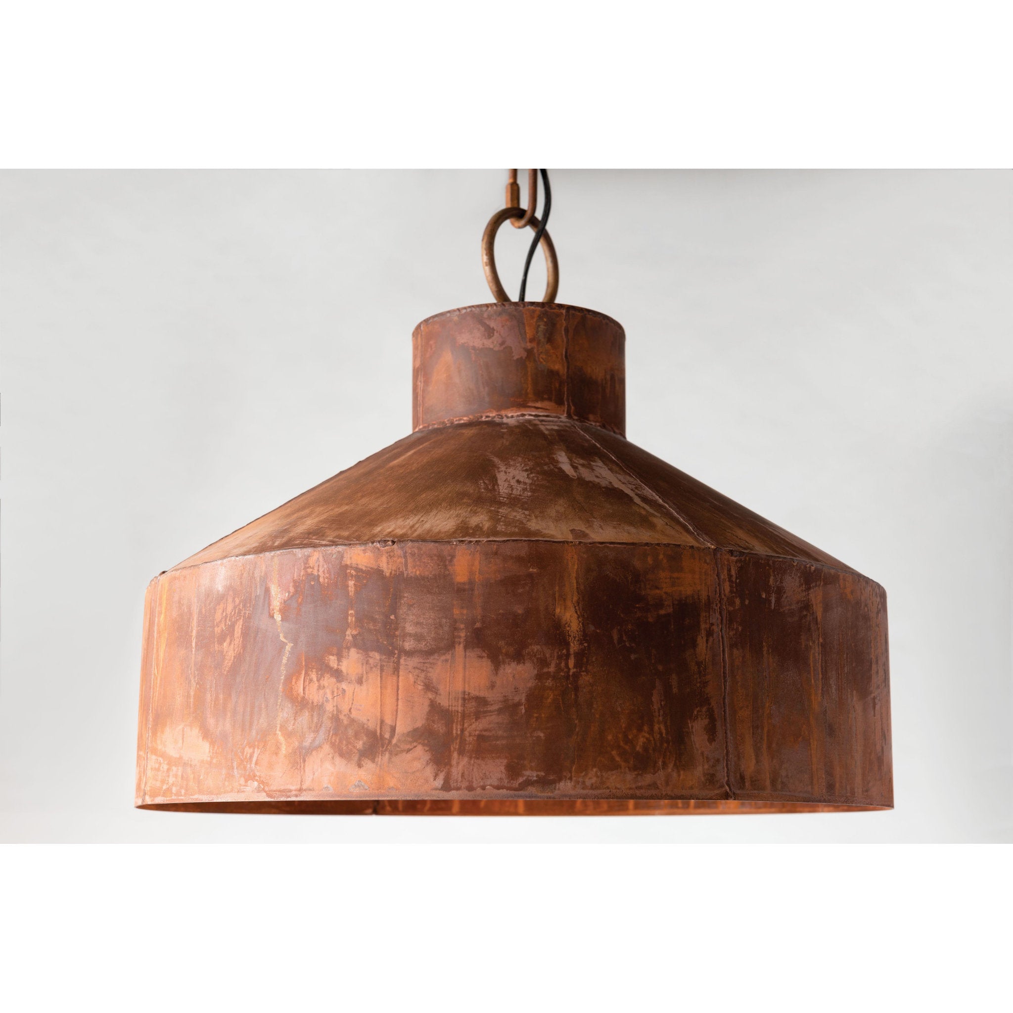 Rise & Shine Pendant 3-Light LED in  Rust Patina 18L x 18W x 15.25H
