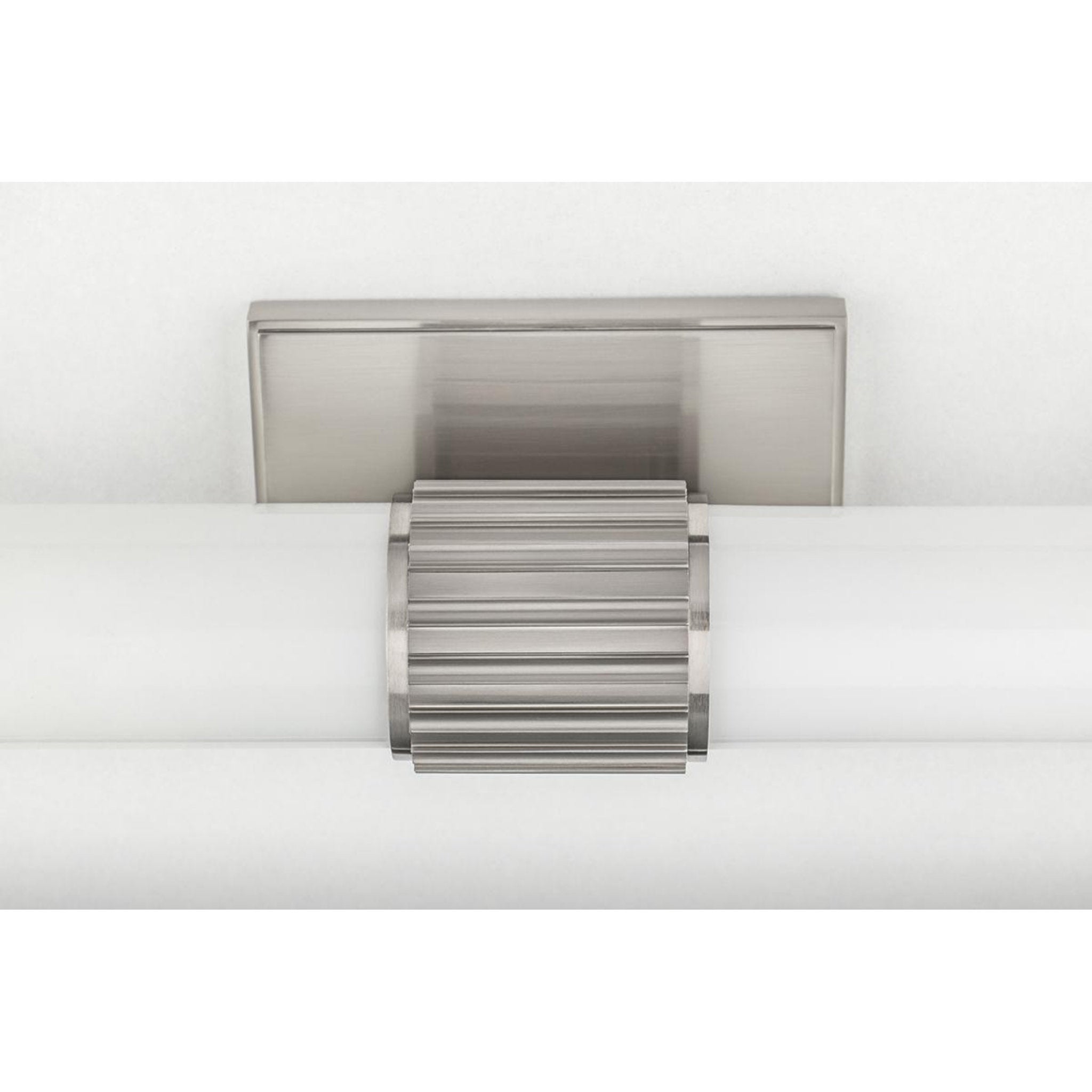 Fulton 2-Light Bath and Vanity in  Satin Nickel 4.75L x 4.75W x 20.5H