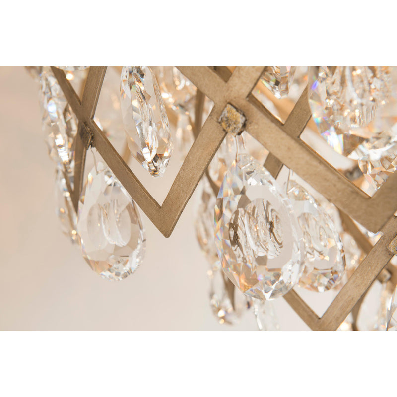 Tiara 3 Light Pendant in Vienna Bronze