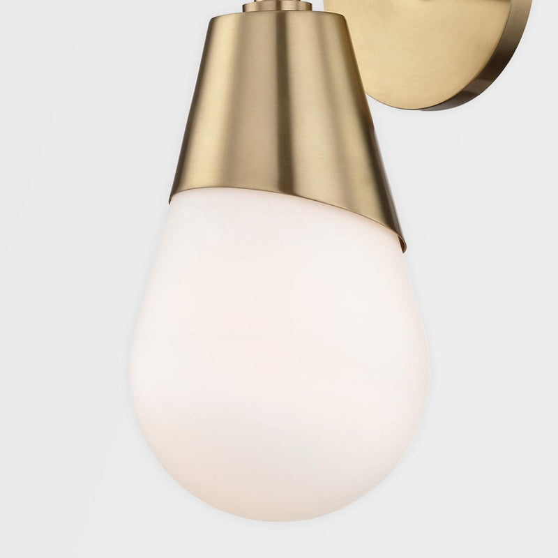 Cora 1 Light Pendant in Polished Nickel