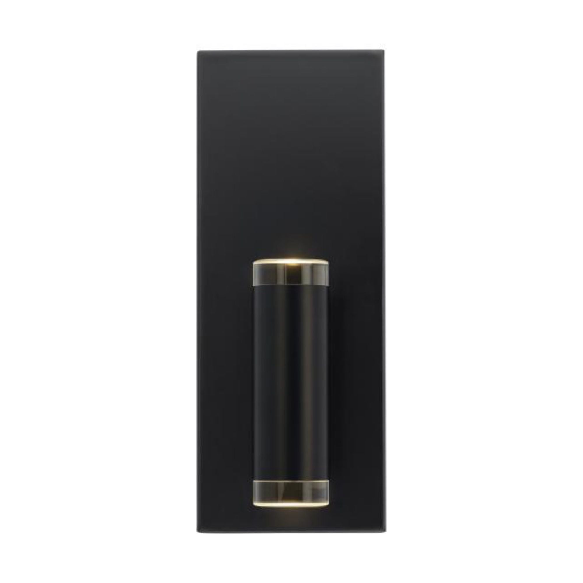 Dobson II 1-Light Wall/Bath Bath Collection, Wall Collection 1-Light LED 3000K Matte Black by Sean Lavin