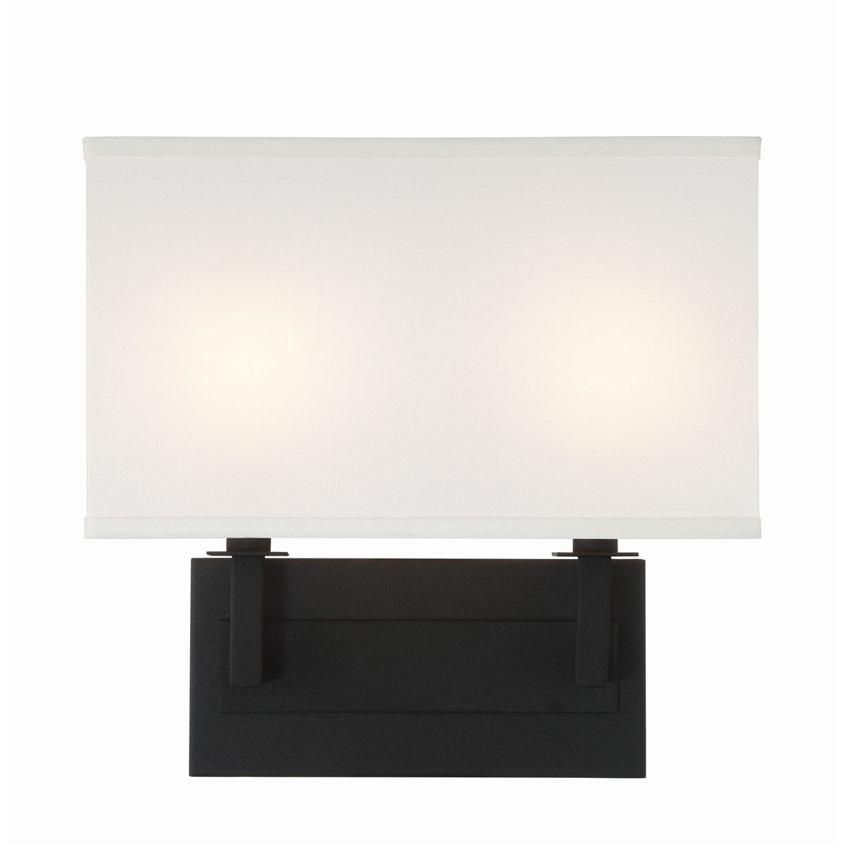 Durham 12.75'' Black Forged Sconce Black 12.75