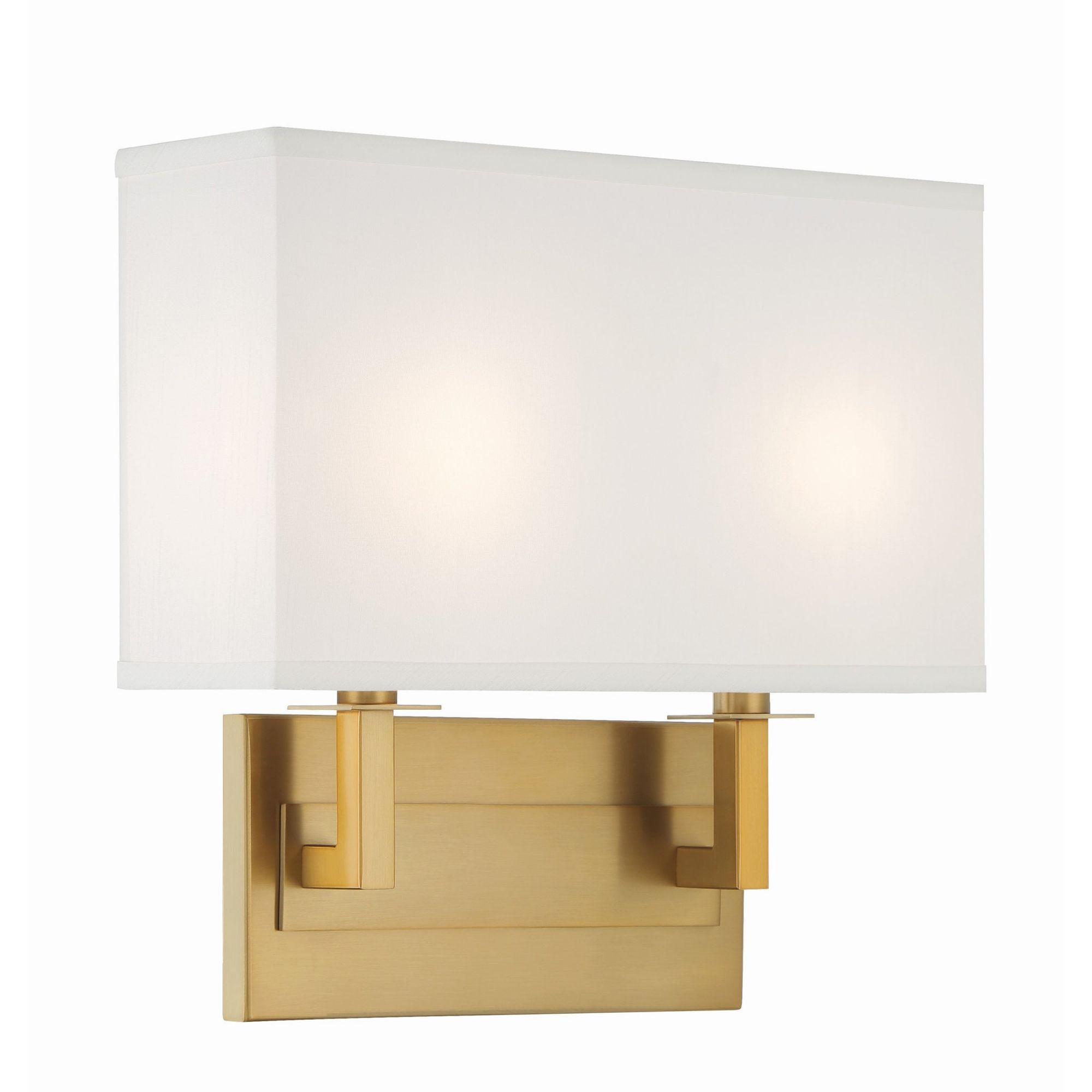 Durham 12.75'' Vibrant Gold Sconce Gold 12.75"W x 12.25"H x 3.75"D